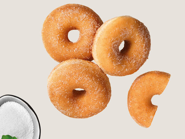 Mini-Donut gezuckert