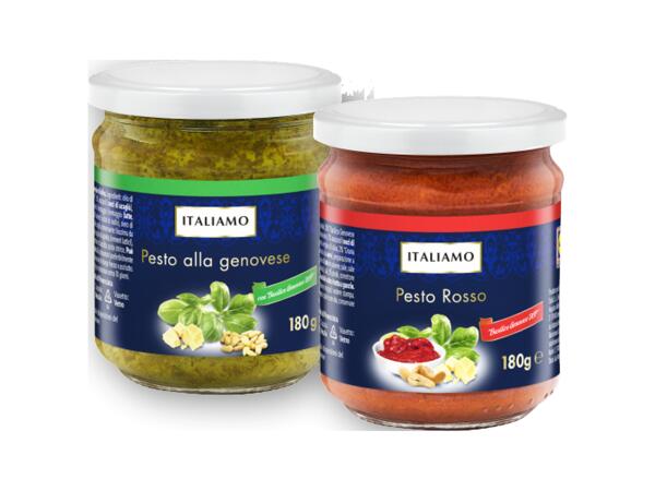 Pesto with "Basilico Genovese PDO"