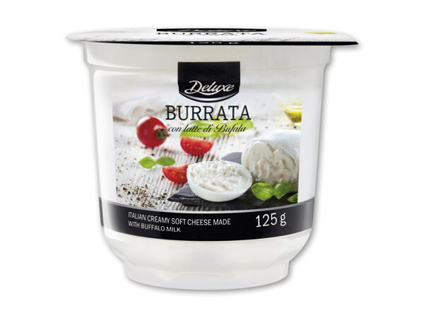 Burrata af bøffelmælk