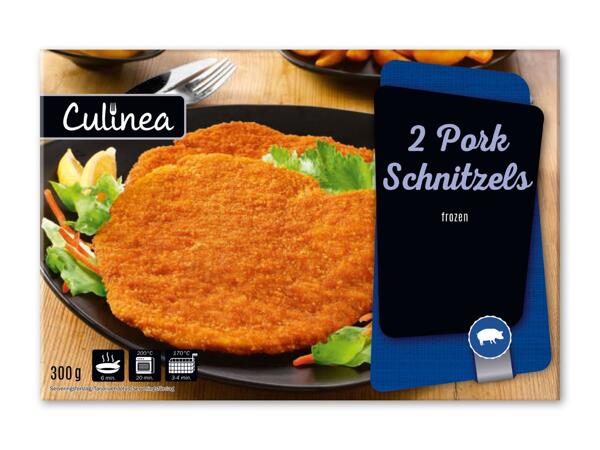 CULINEA Paneret schnitzel af grisekam