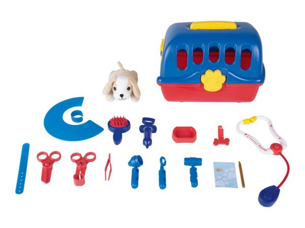 Playtive Vet Play Set - 18 Piece Set Dog