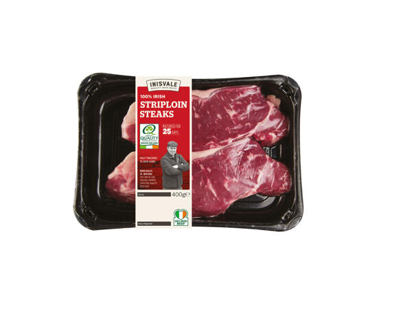 Irish Striploin Steaks