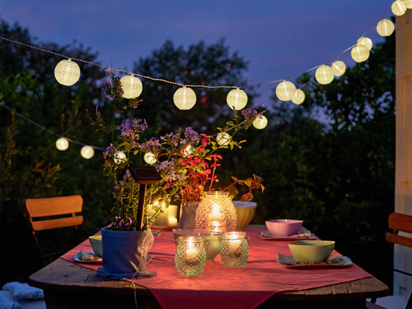 Solar Summer String Lights