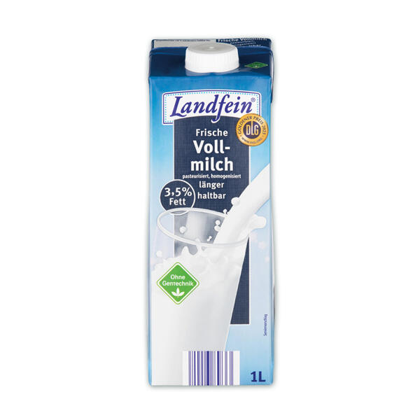 Frische Vollmilch