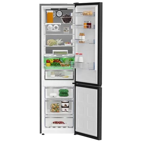BEKO Kühl-Gefrierkombination KG540, 322 Liter, C, 7282344901, Dark Inox