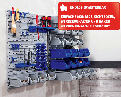 WORKZONE(R) Aufbewahrungssystem, 43-teilig