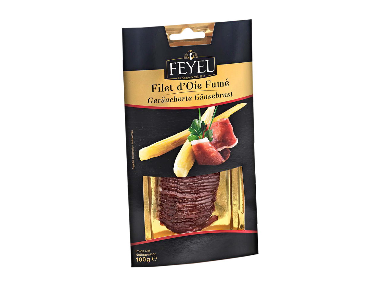 Filet d'oie fumé Feyel