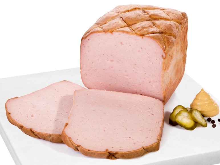ECHT HERZHAFT Leberkäse mit Backkruste