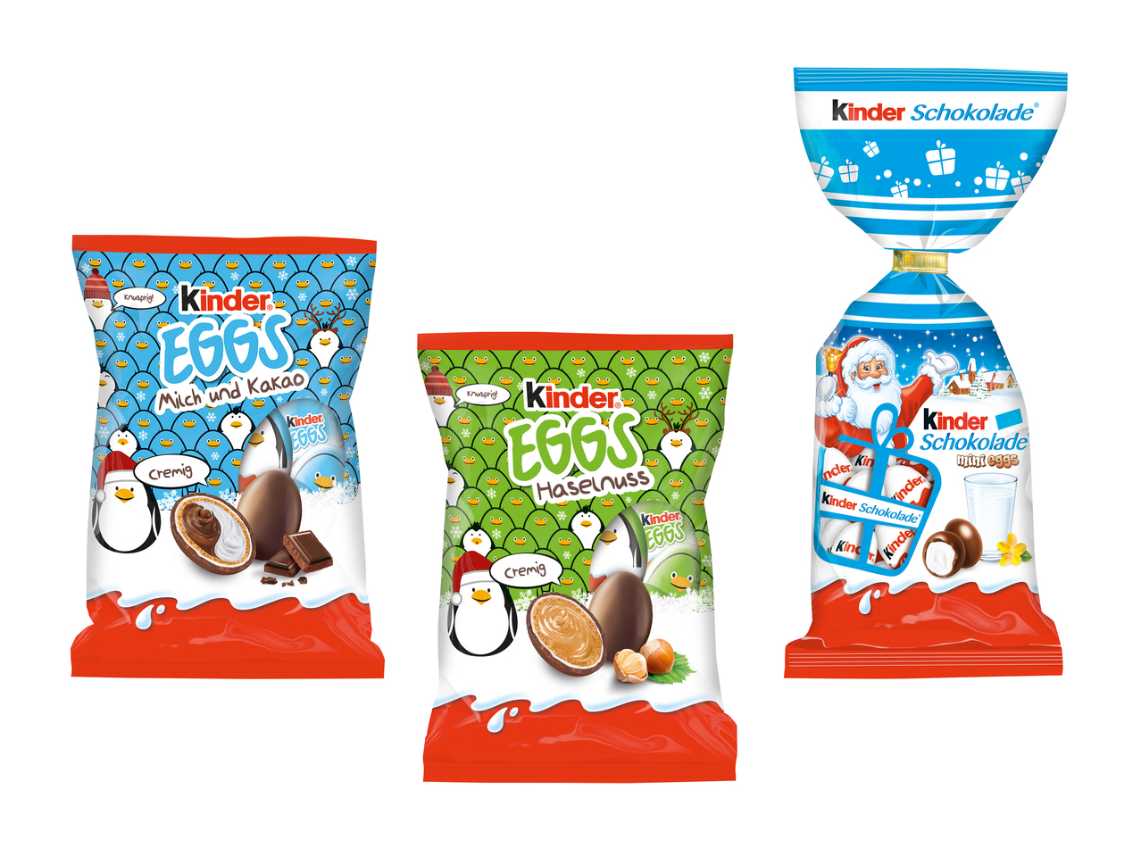 Œufs Kinder cacao/ noisette/ mini œufs chocolat Kinder