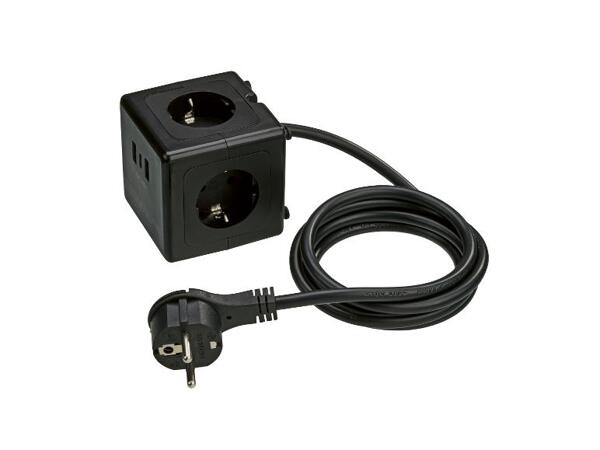 Zásuvková kostka s USB porty
