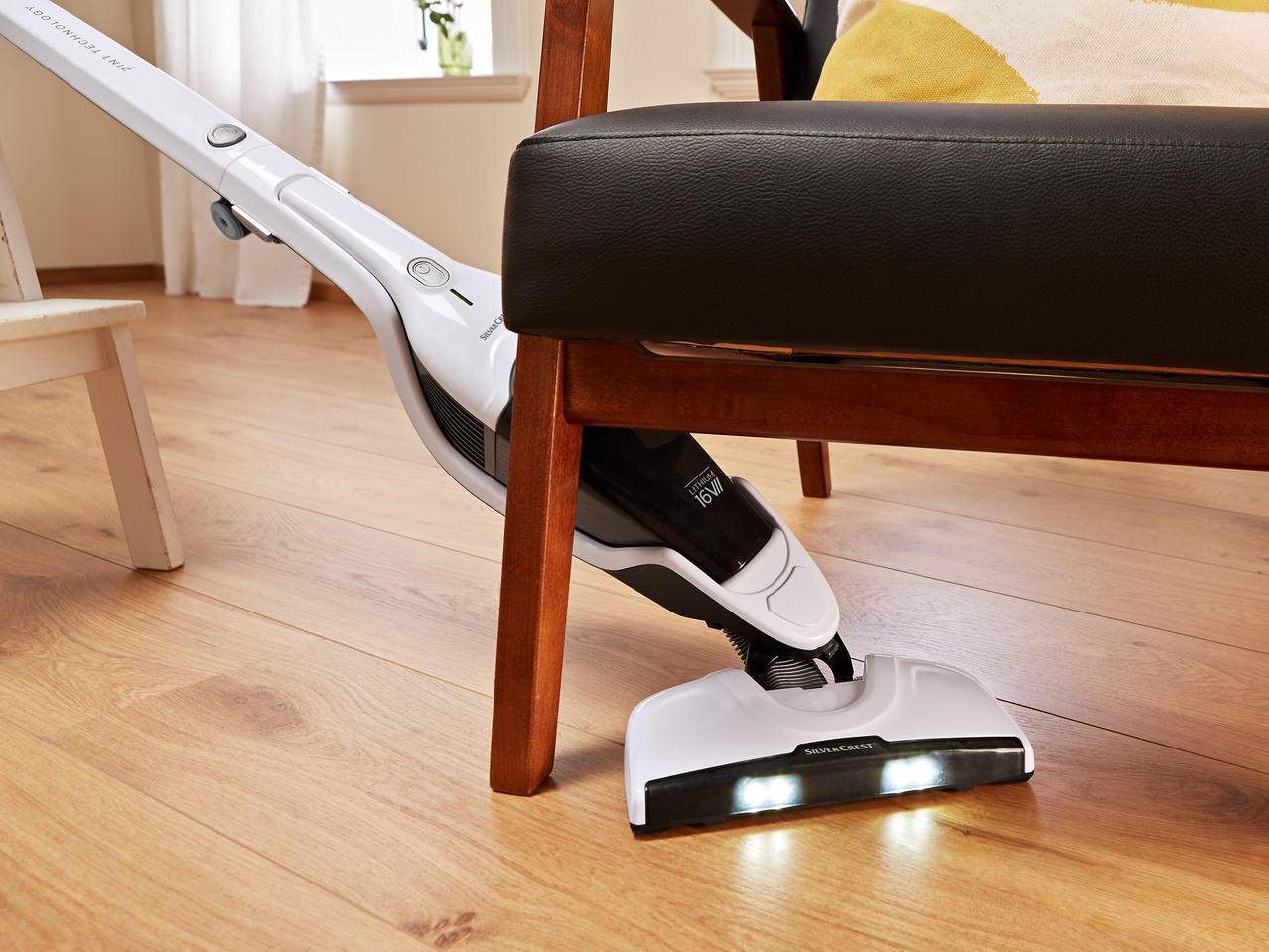 Rechargeable Hand-Held and Upright Vacuum Cleaner