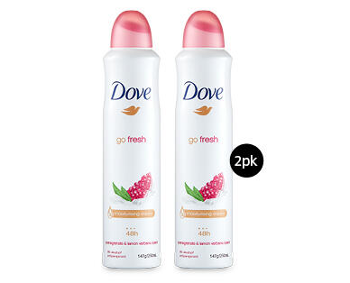 Dove Aerosol Deodorant Twin Pack 2 x 147g