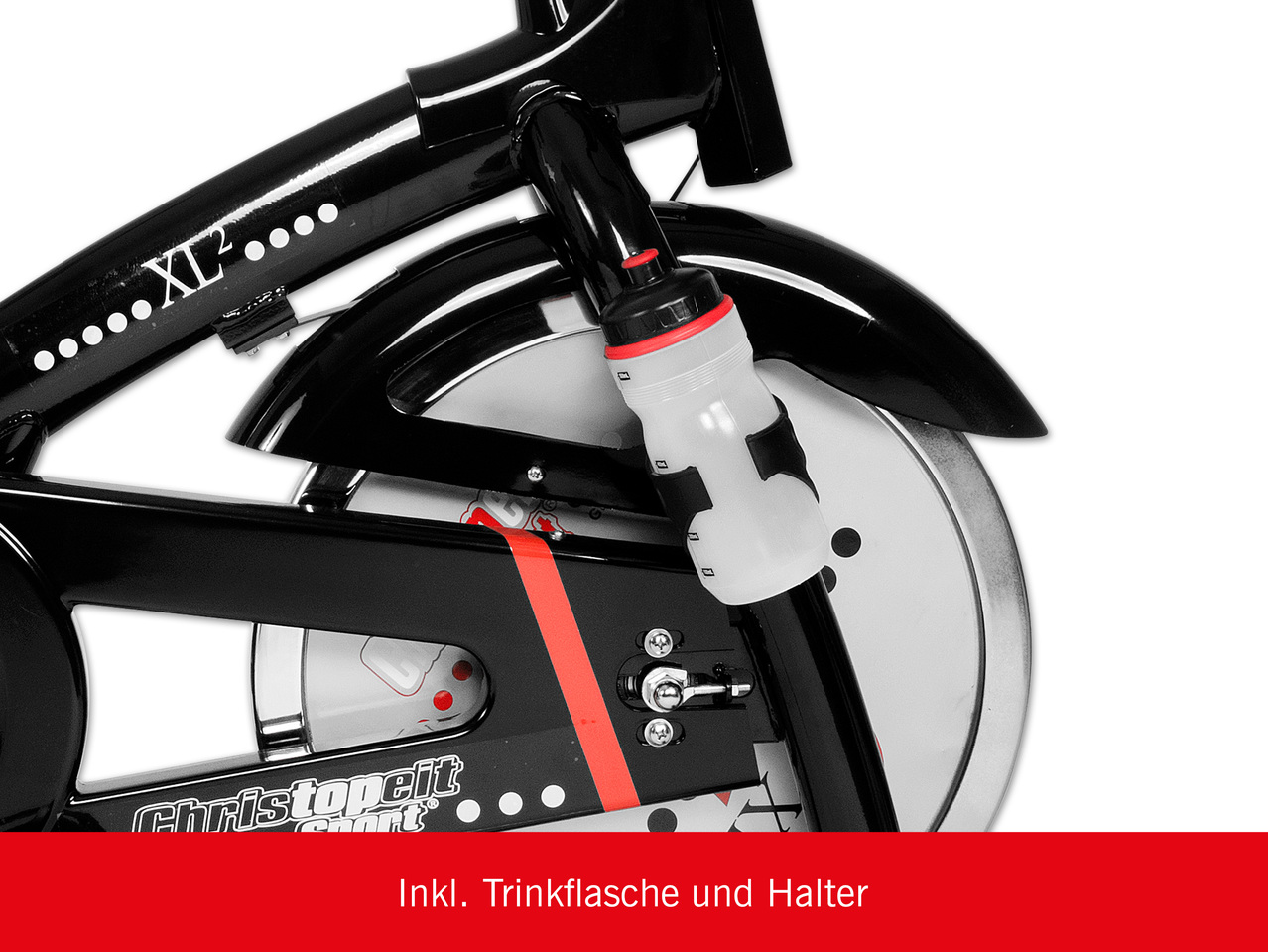 CHRISTOPEIT SPORT(R) Spinning Bike „Racer Bike XL 2"