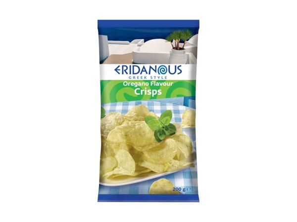Greek-Flavoured Crisps