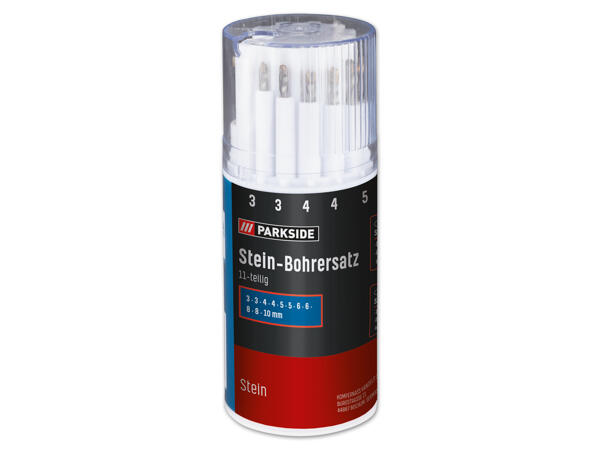 Bohrer-Set, 11-teilig