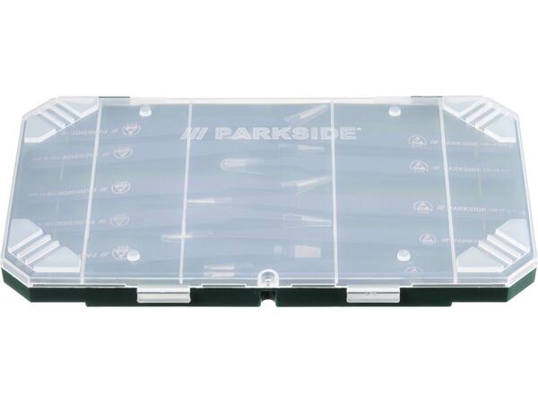 Parkside Anti-Static Tweezer Set - 10 Piece Set
