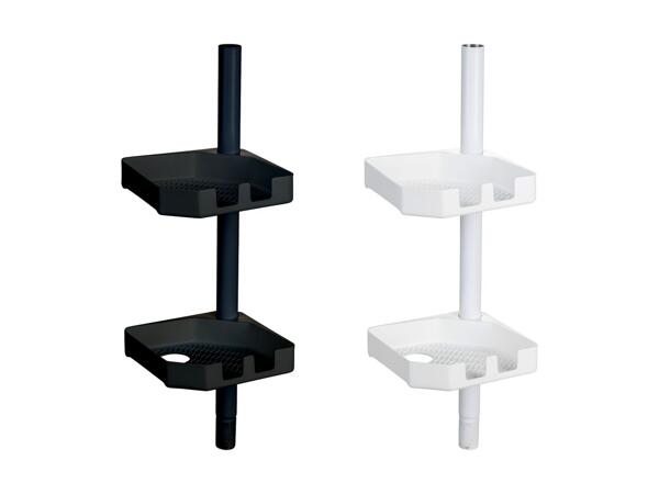 WENKO(R) XXL hjørnereol med teleskopstang