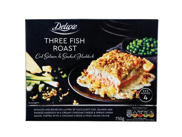 Deluxe Three Fish Roast