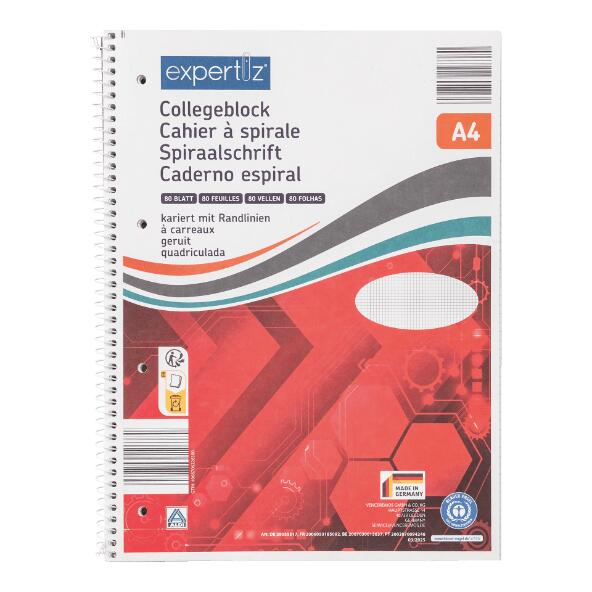 EXPERTIZ(R) 				Spiraalschrift geruit