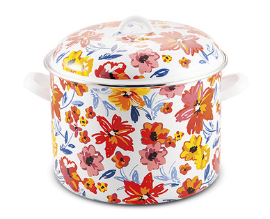Crofton 12 Qt. Porcelain Enamel Stockpot