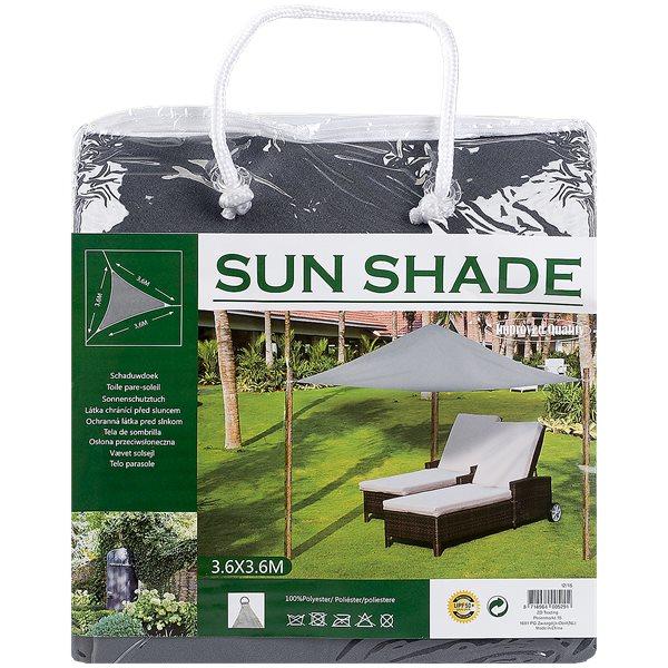 toile d'ombrage aluminium
