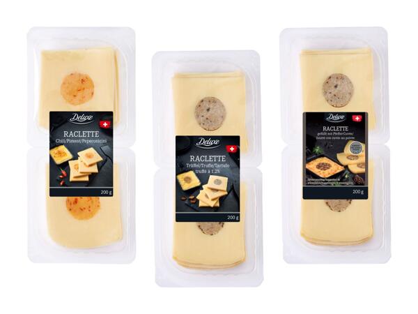 Raclette avec cœur raffiné