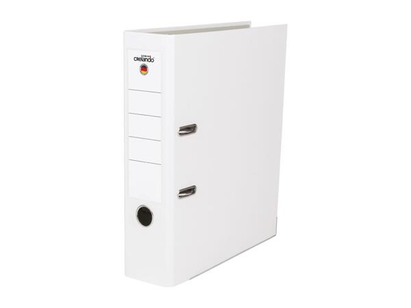 Crelando White A4 Lever Arch File