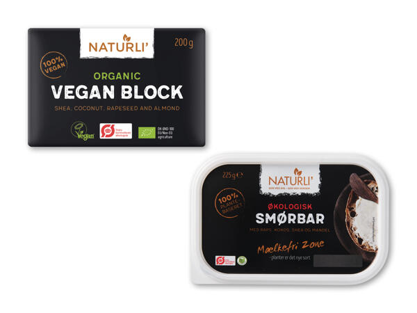 Naturli' blok eller smørbar