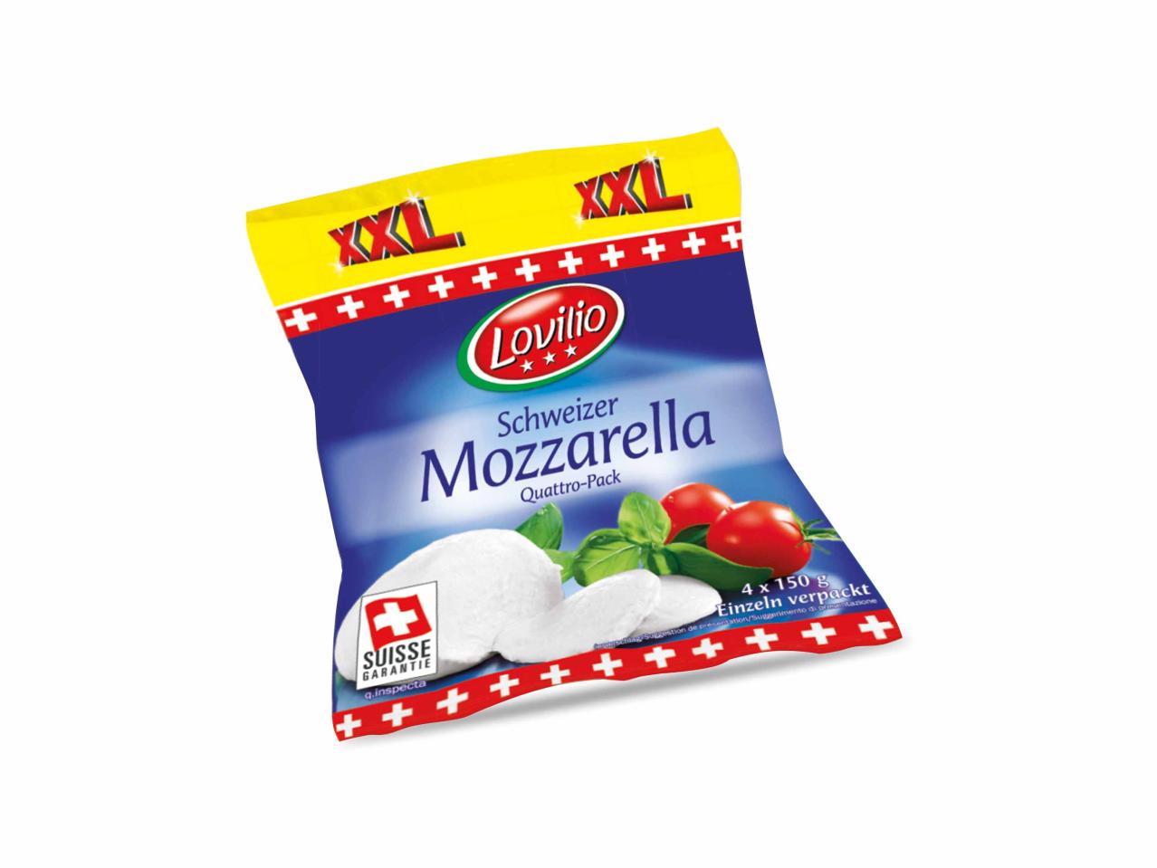 Boules de mozzarella Quattro