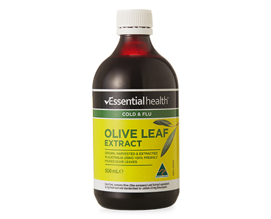 Olive Leaf Extract Liquid 500ml or Capsules 100pk