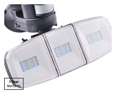 Triple Head Security Light