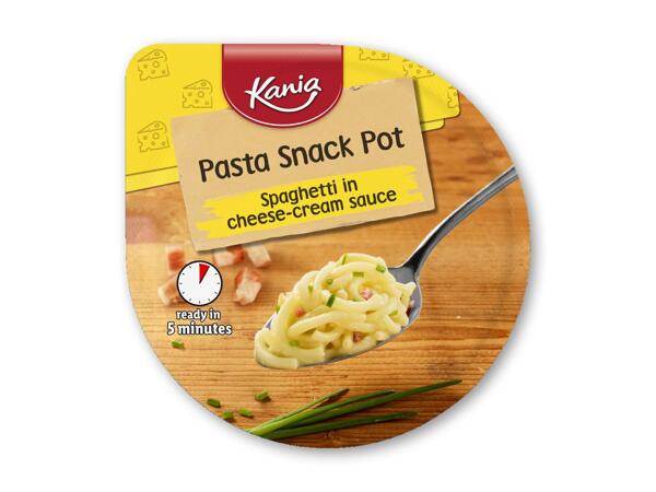 Pasta snack pot