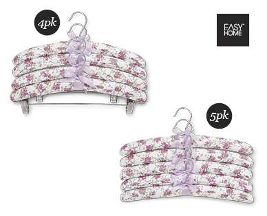 Satin Hangers 4 Pack/5 Pack