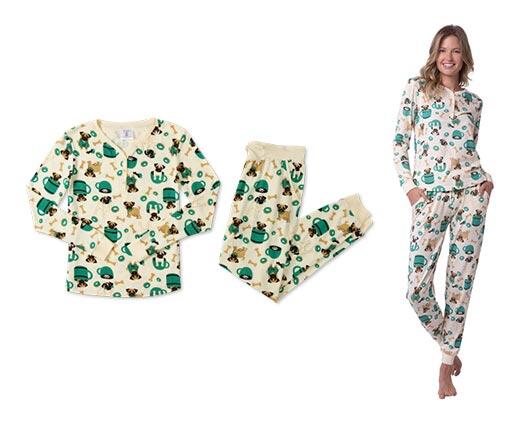 Serra 
 Ladies' 2-Piece Thermal Sleepwear Set