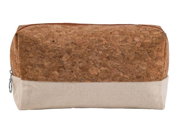 Cork Cosmetic Brush Organiser, Toiletry Bag or Cosmetic Bag