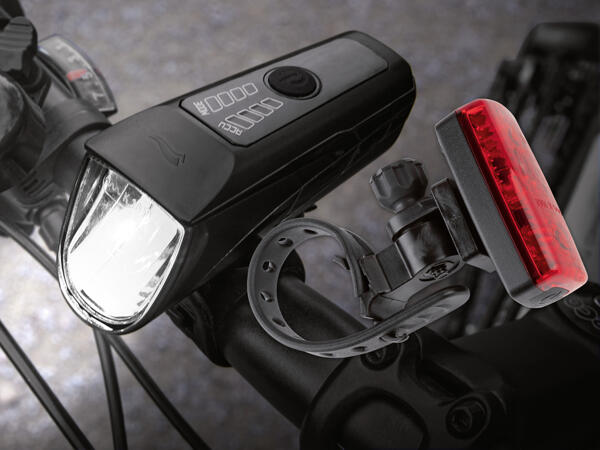 LED-Fahrradleuchten-Set
