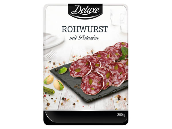 DELUXE Rohwurst mit Pistazien