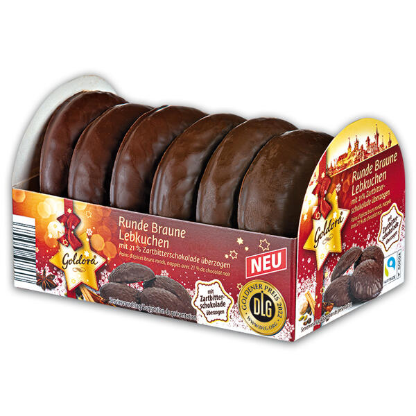 Runde Braune Lebkuchen