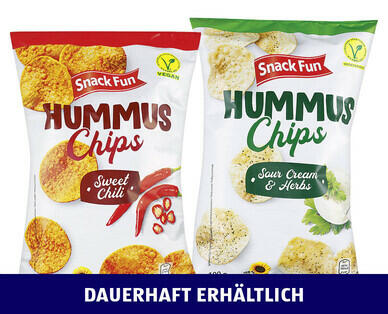 SNACK FUN 
 HUMMUS CHIPS