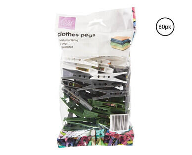 Clothes Pegs 60pk