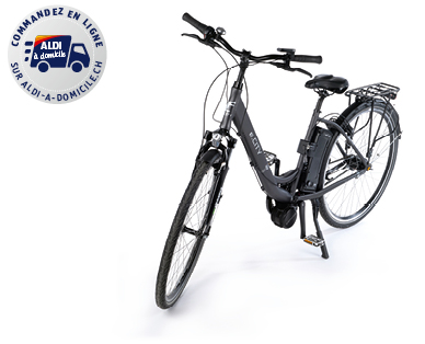 Vélo électrique avec moteur central