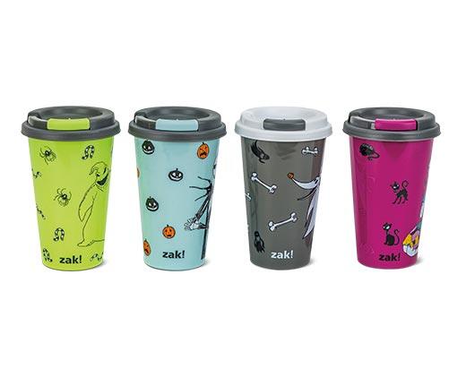 Zak! 4 Pack Hot Beverage Tumblers