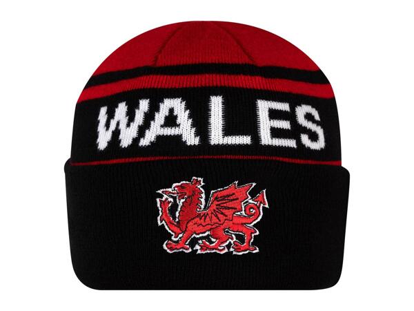 Authentic Originals Knitted Beanie Hat - Wales