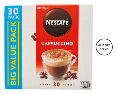 Nescafé Café Menu Cappuccino 30pk