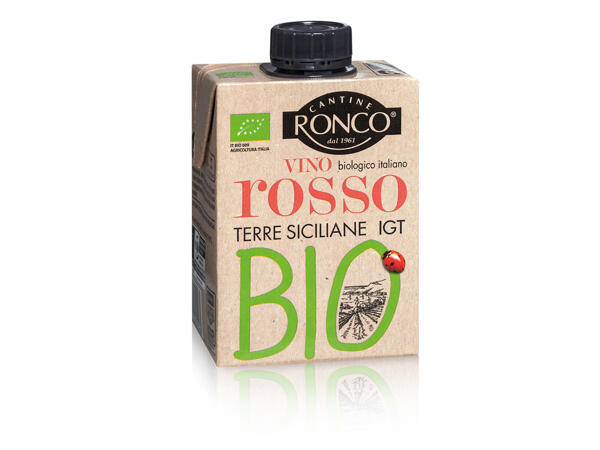 Organic Wine Terre Siciliane IGT White or Red