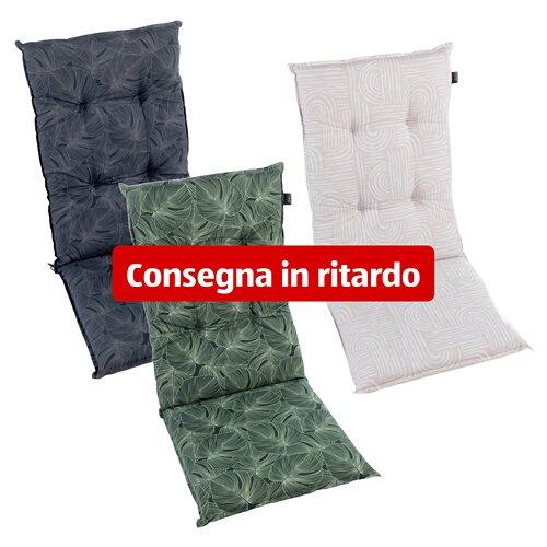BELAVI Cuscino con schienale alto stampato