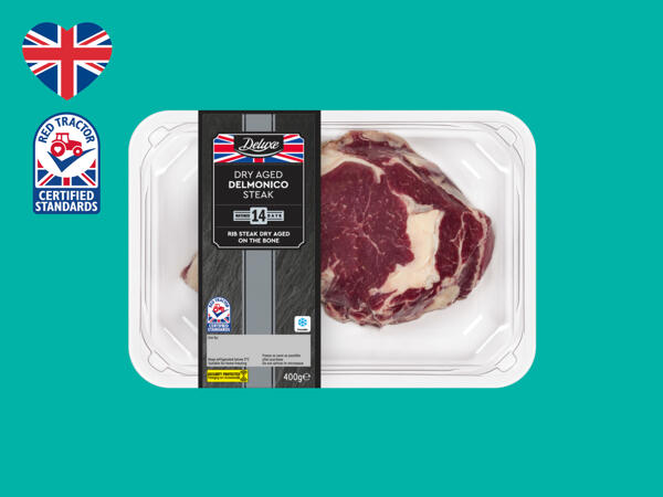 Deluxe Dry-Aged British Delmonico Rib Steak