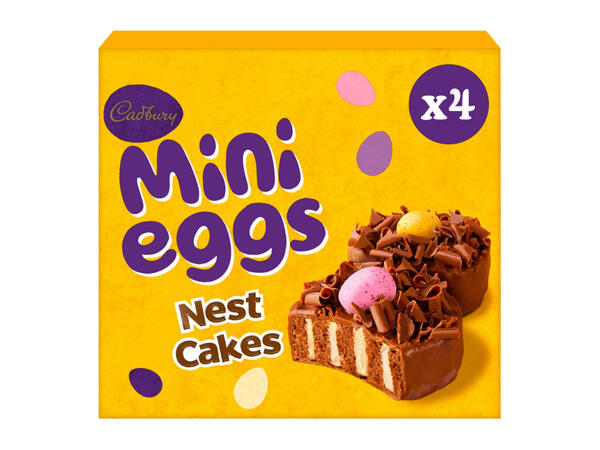 Cadbury Mini Egg Nest Cakes