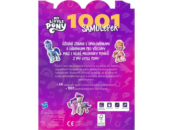 Kniha samolepek/hádanek