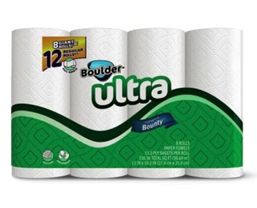 Boulder 
 8 Roll Full Sheet Paper Towel